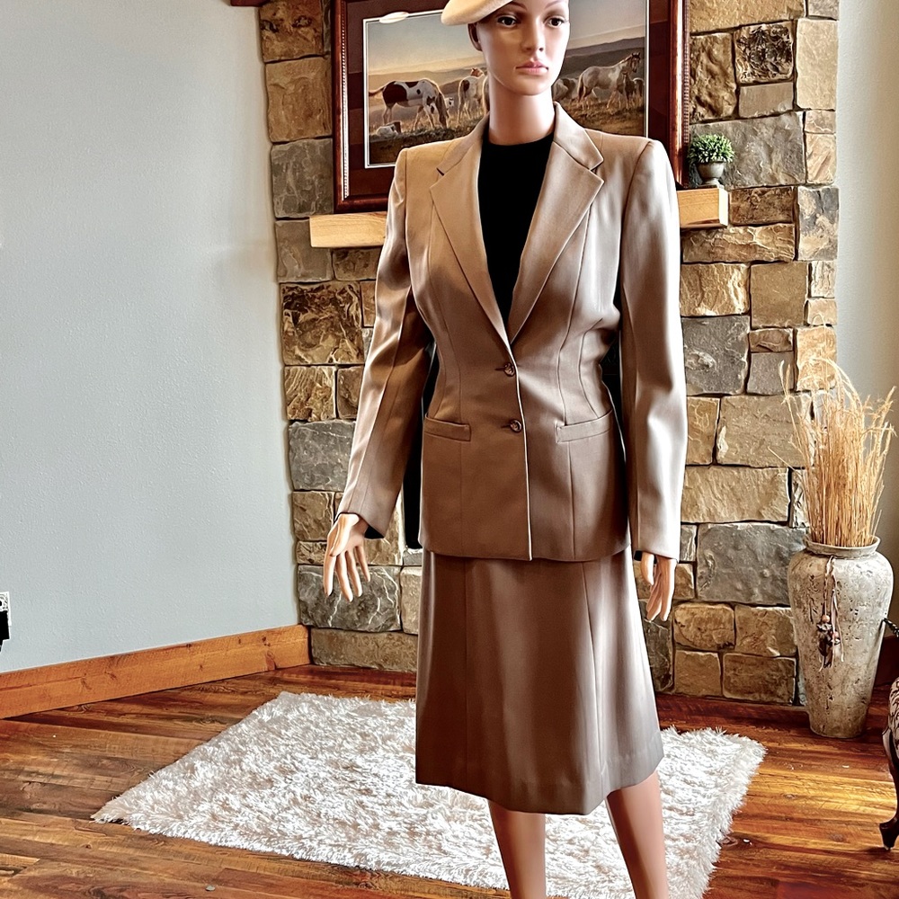 Vintage custom tailored suit made in USA 1950s